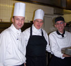 Andrew McCusker, Stephen Hepworth and Jerry Cox at Hitchin Priory